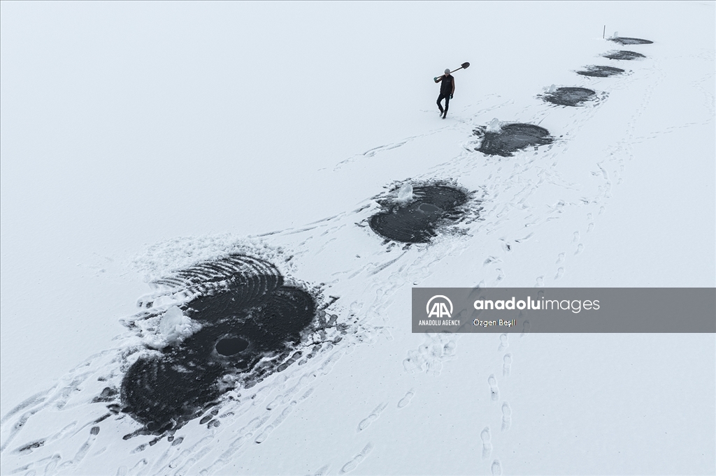 الشرق التركي.. صيد السمك على "طريقة الإسكيمو"