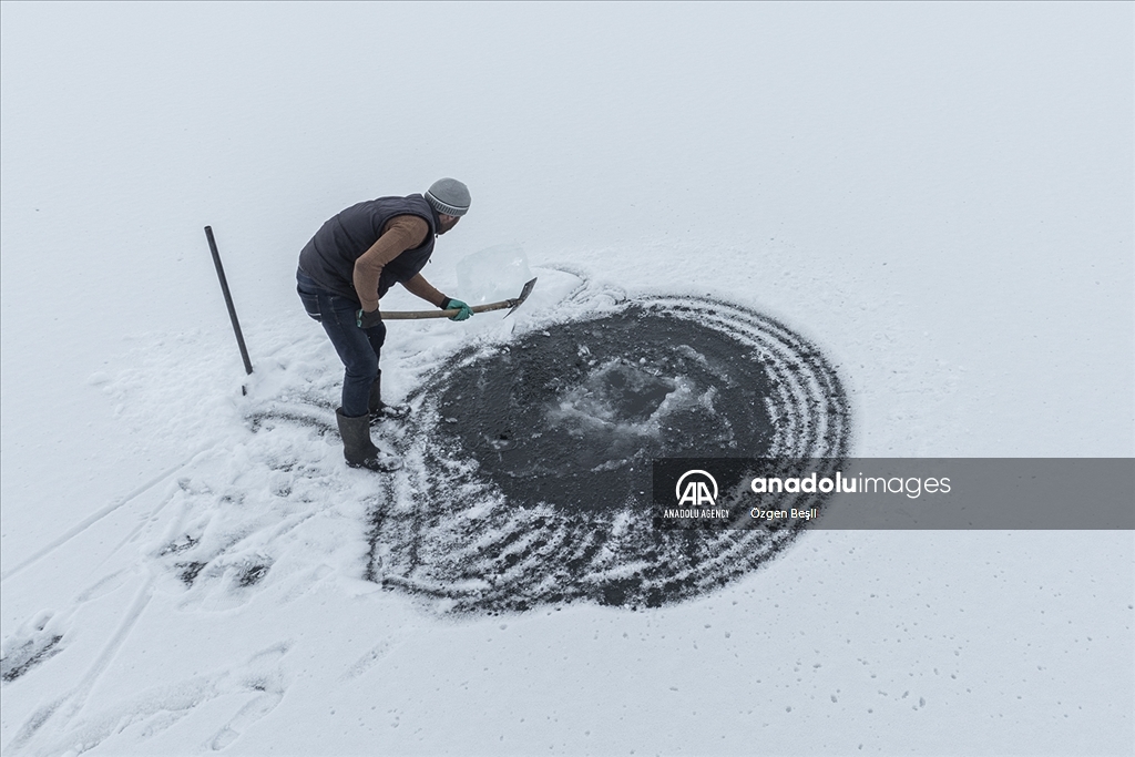 الشرق التركي.. صيد السمك على "طريقة الإسكيمو"