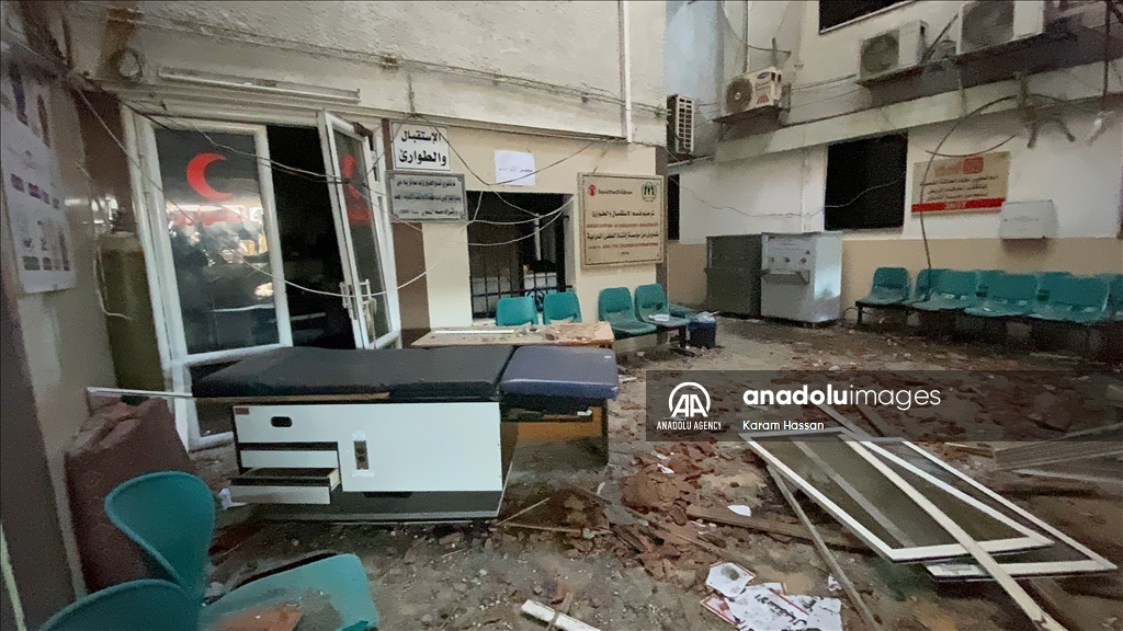 Destruction in Gaza City after Israeli forces withdrew 