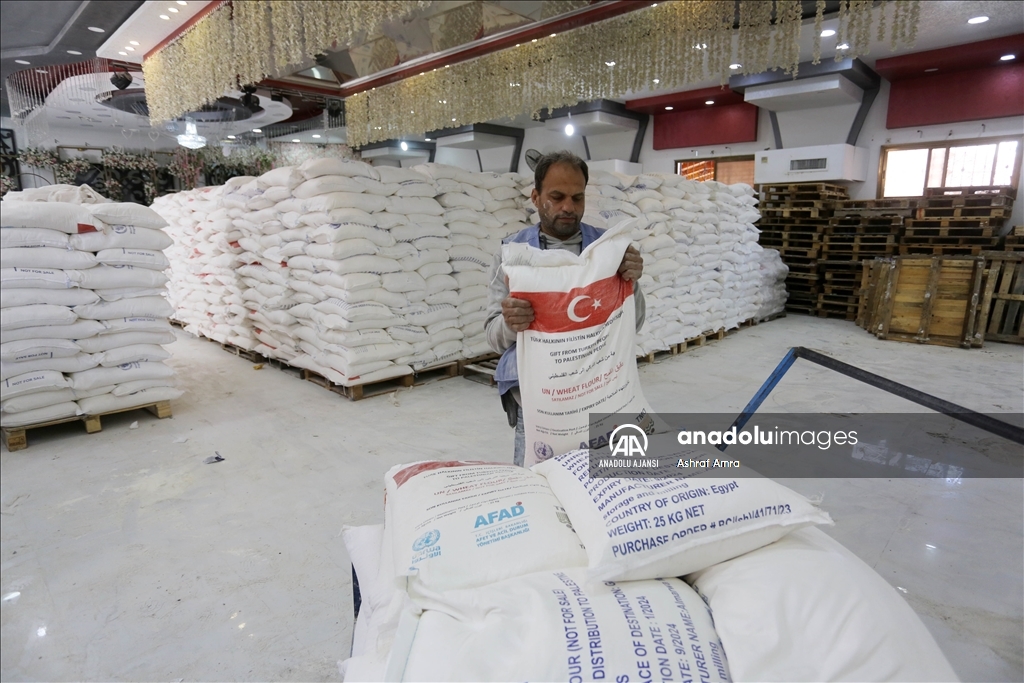 Türkiye'den Gazze'ye gıda yardımı