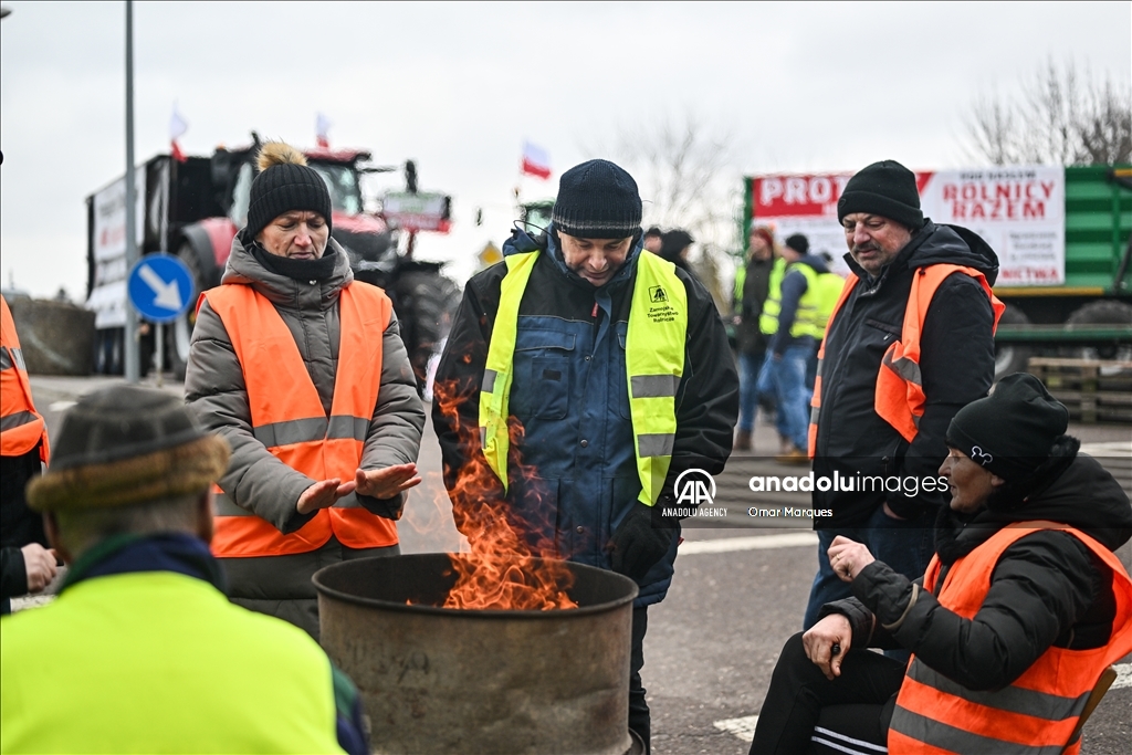 Польские фермеры заблокировали границу с Украиной