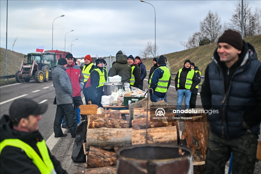 Польские фермеры заблокировали границу с Украиной