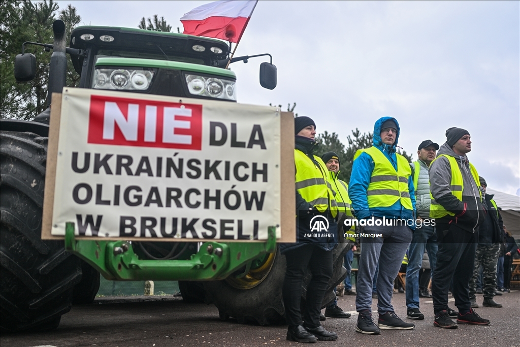 Польские фермеры заблокировали границу с Украиной