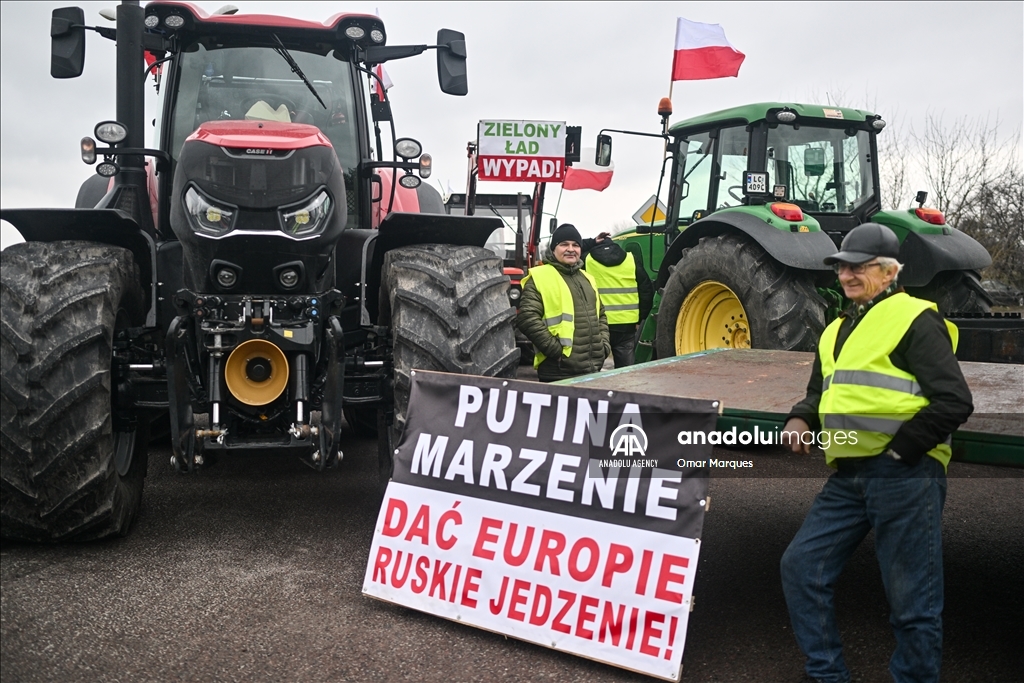 Польские фермеры заблокировали границу с Украиной