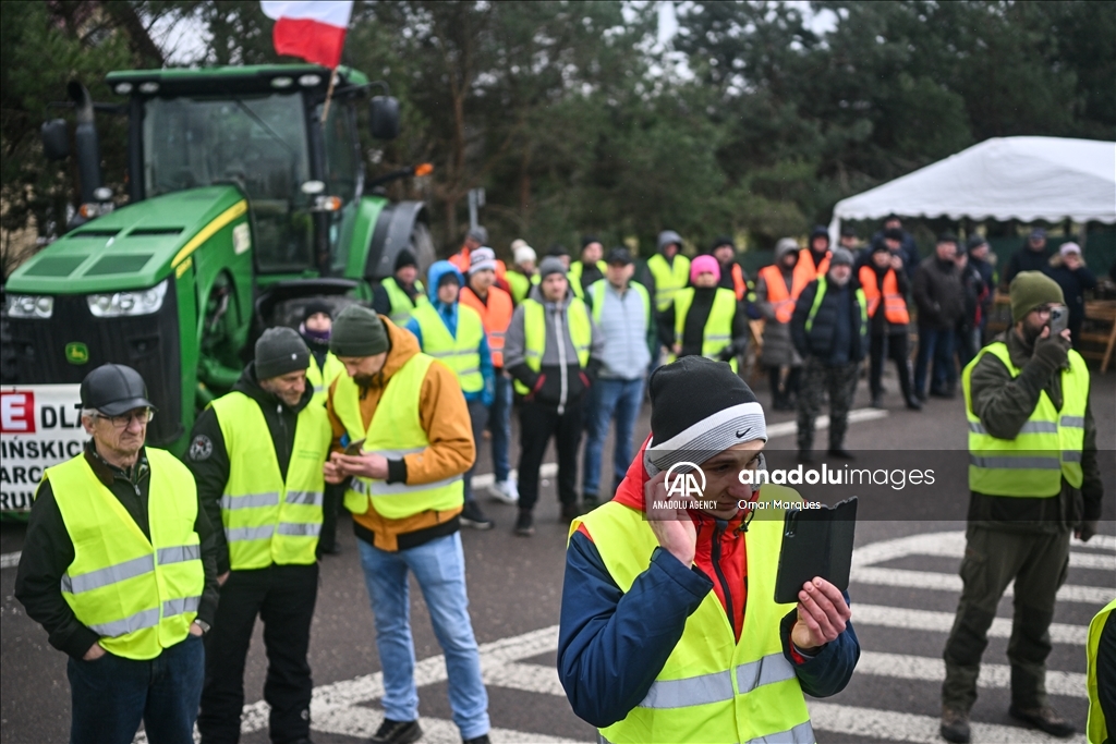Польские фермеры заблокировали границу с Украиной