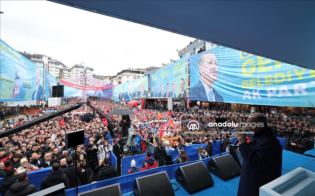 Cumhurbaşkanı Erdoğan, Giresun'da