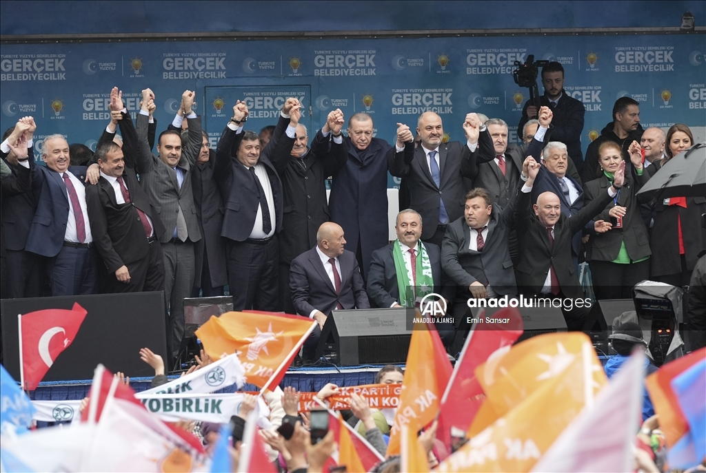 Cumhurbaşkanı ve AK Parti Genel Başkanı Erdoğan, Giresun mitingine katıldı