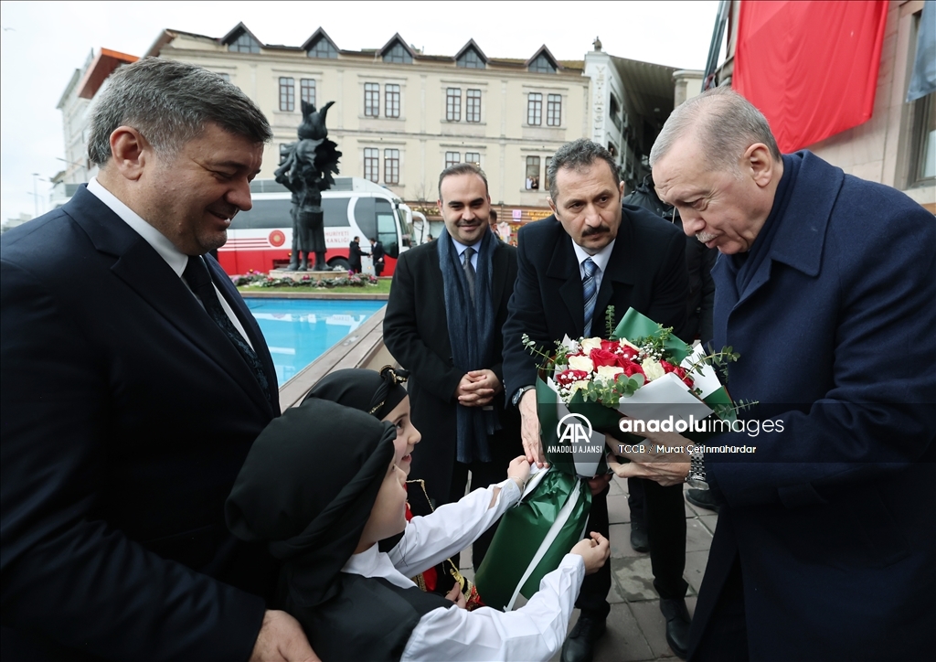 Cumhurbaşkanı Erdoğan, Giresun'da