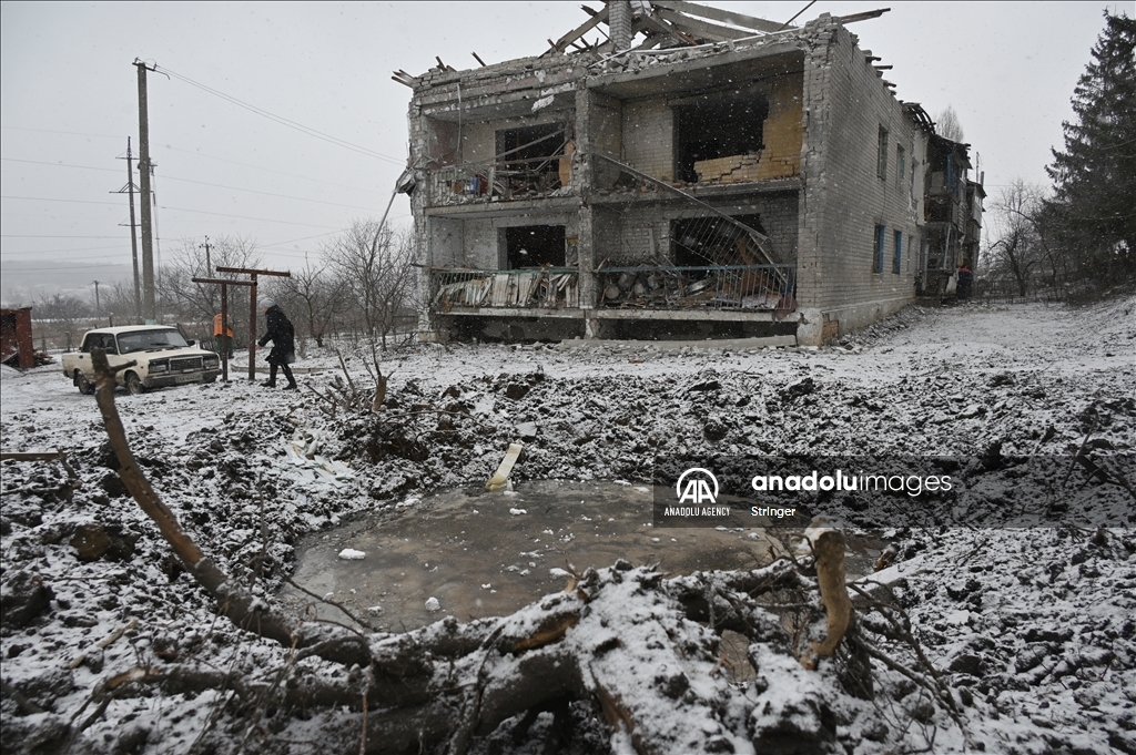 Украинский Купянск после обстрелов армии РФ