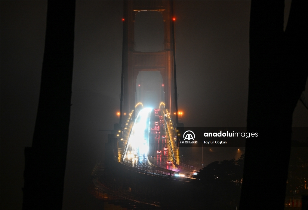 San Francisco Körfez Bölgesi'nde fırtına etkili oldu