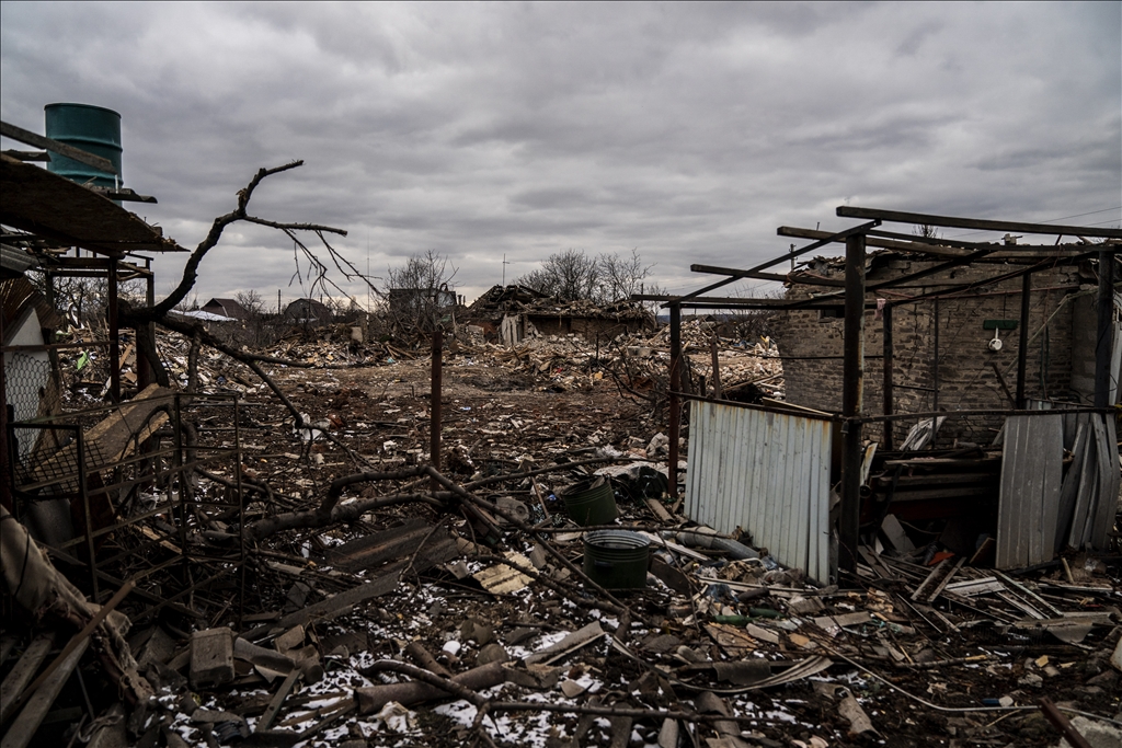Aftermath of the Russian missile attack on Kramatorsk