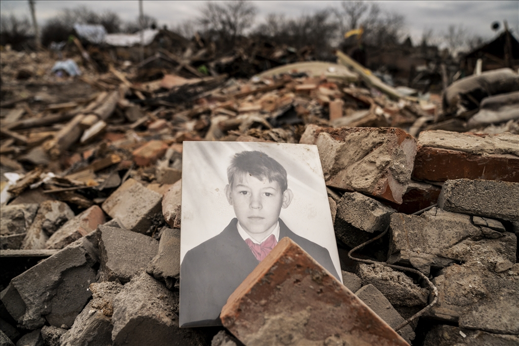 Aftermath of the Russian missile attack on Kramatorsk