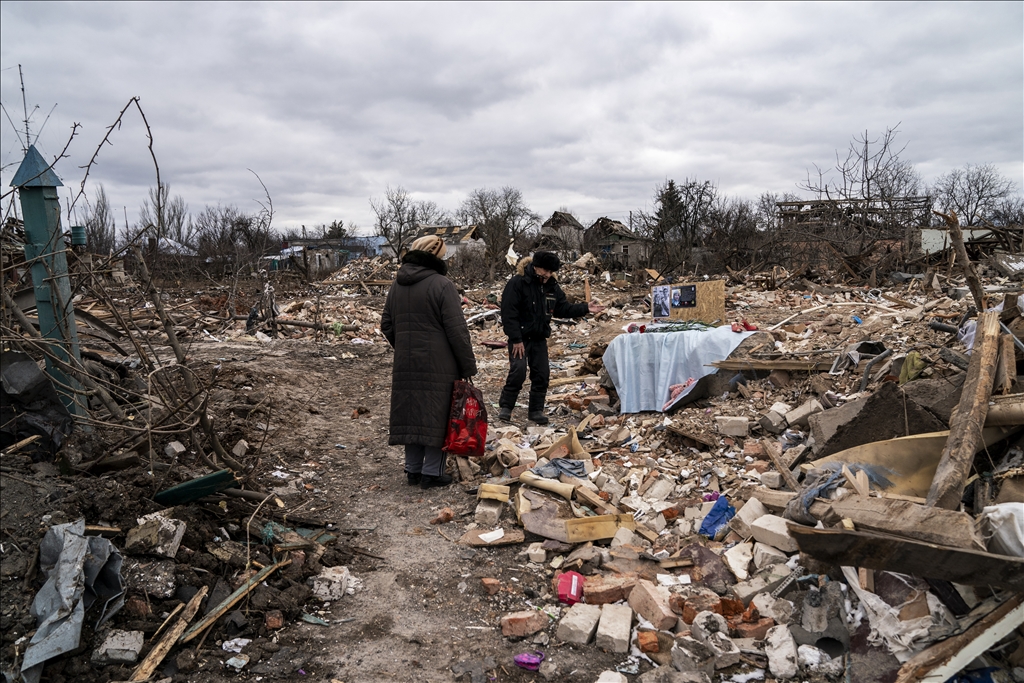 Aftermath of the Russian missile attack on Kramatorsk