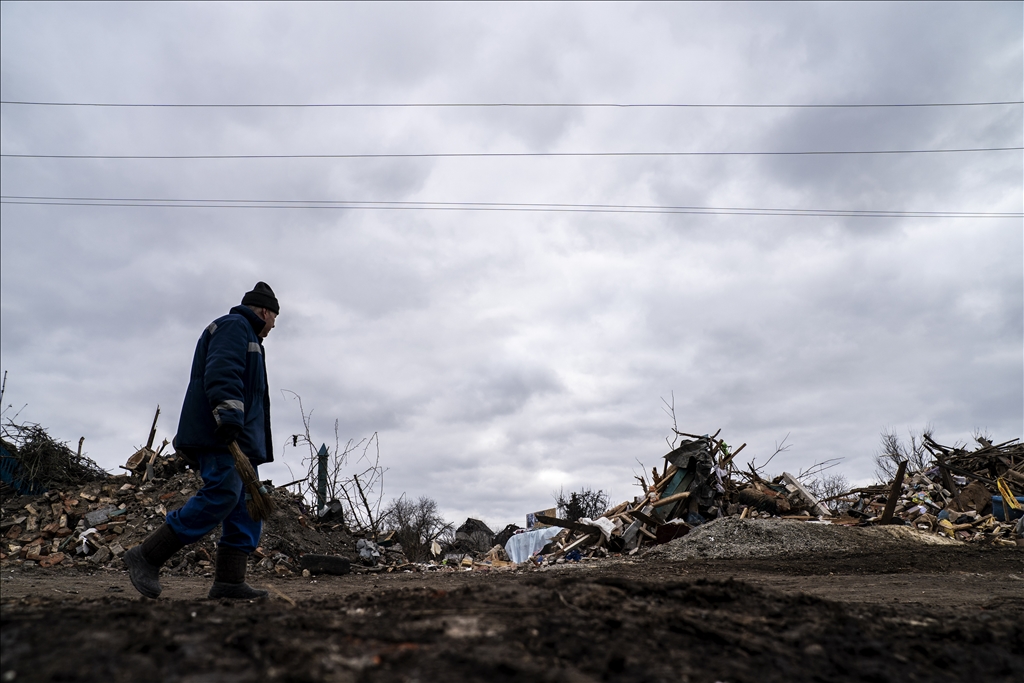 Aftermath of the Russian missile attack on Kramatorsk