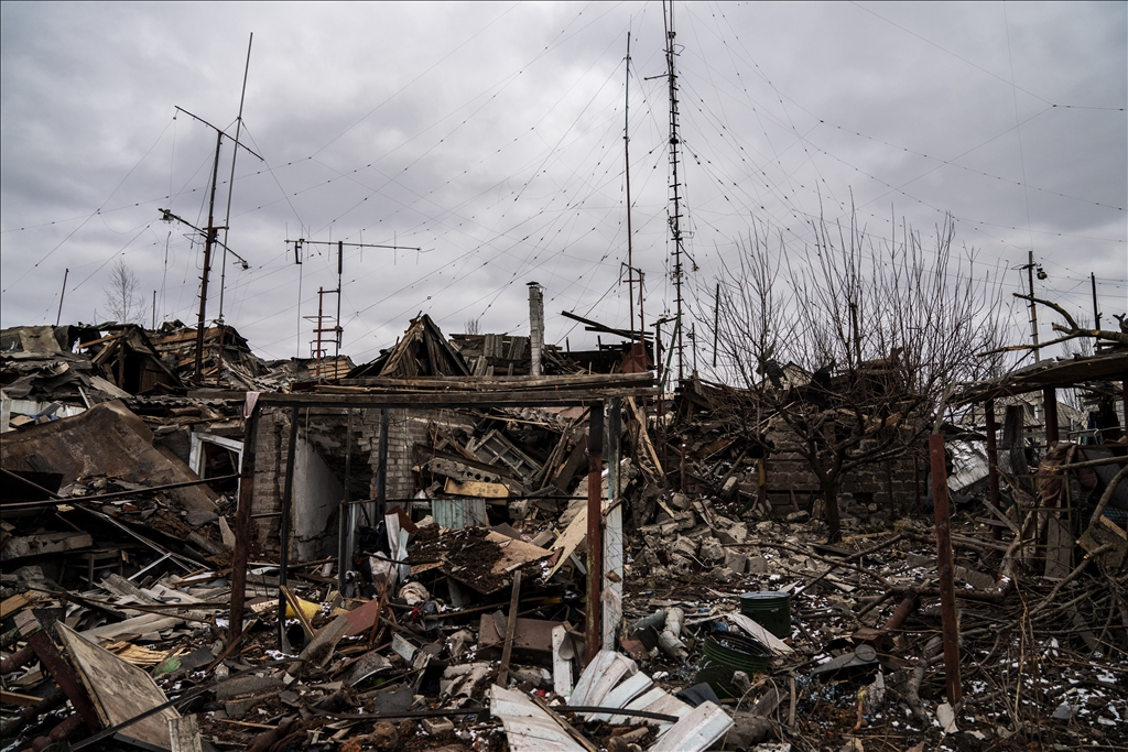 Aftermath of the Russian missile attack on Kramatorsk