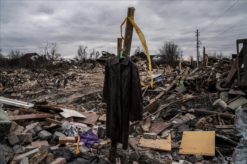 Aftermath of the Russian missile attack on Kramatorsk