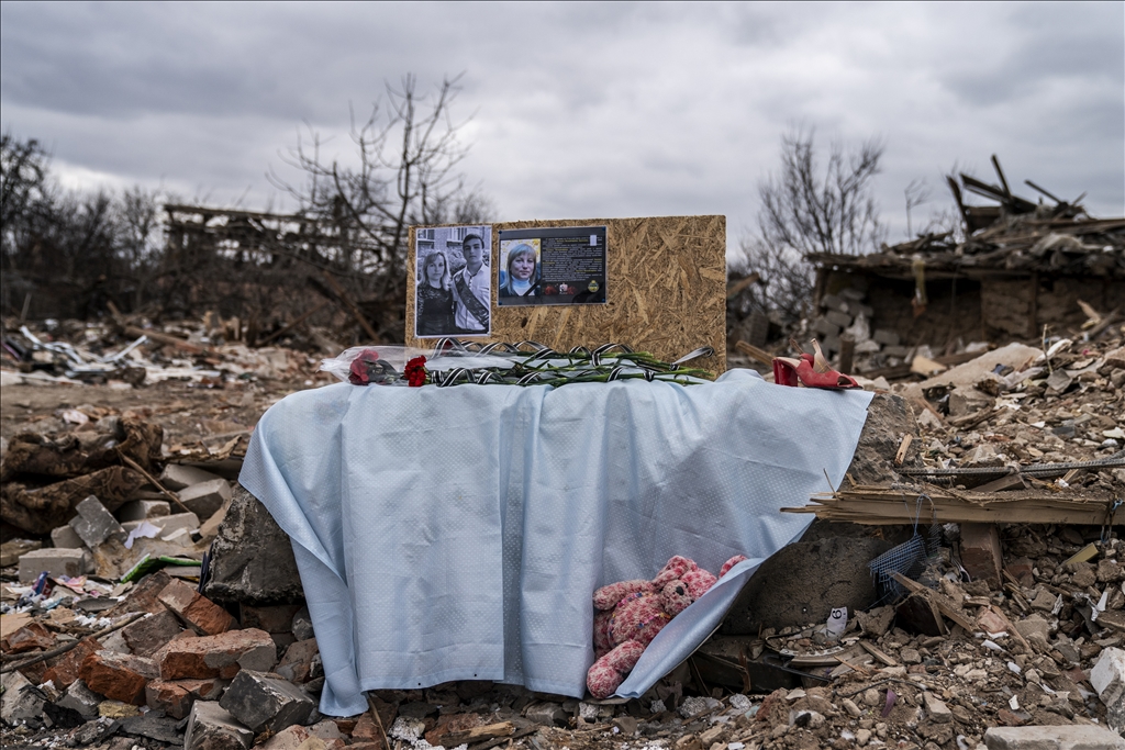 Aftermath of the Russian missile attack on Kramatorsk