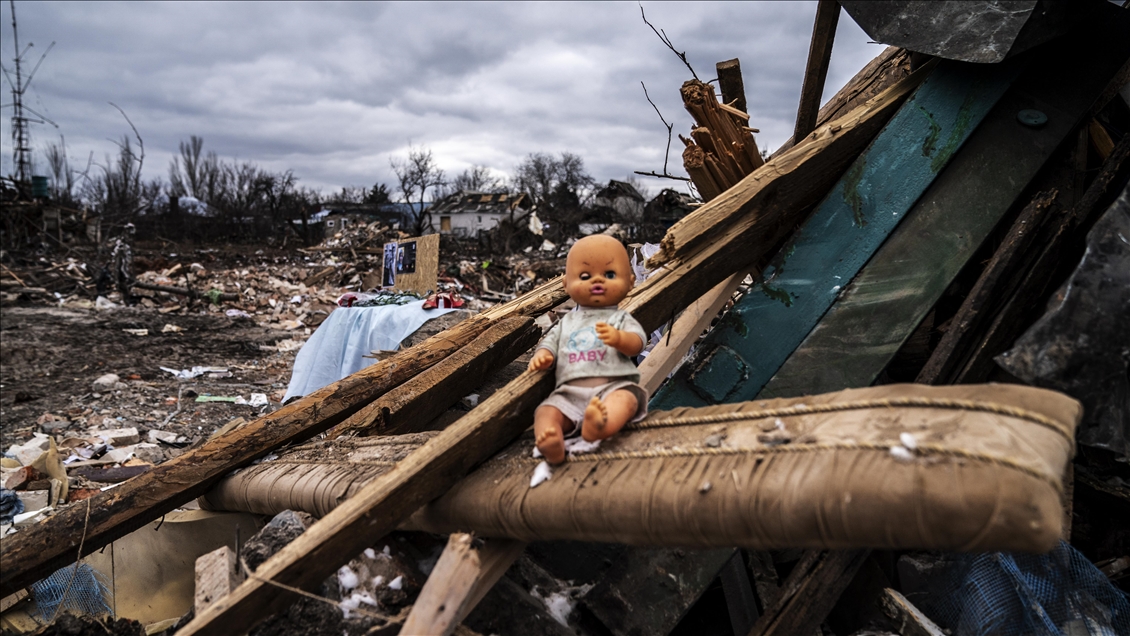 Aftermath of the Russian missile attack on Kramatorsk