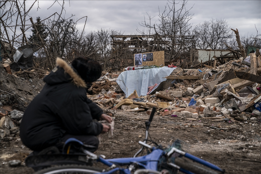 Aftermath of the Russian missile attack on Kramatorsk