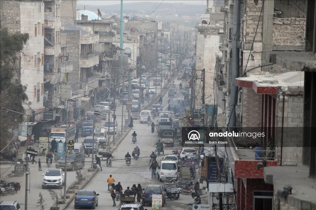 Terörden 7 yıl önce temizlenen Suriye'nin Bab ilçesi yüz binlerce ...