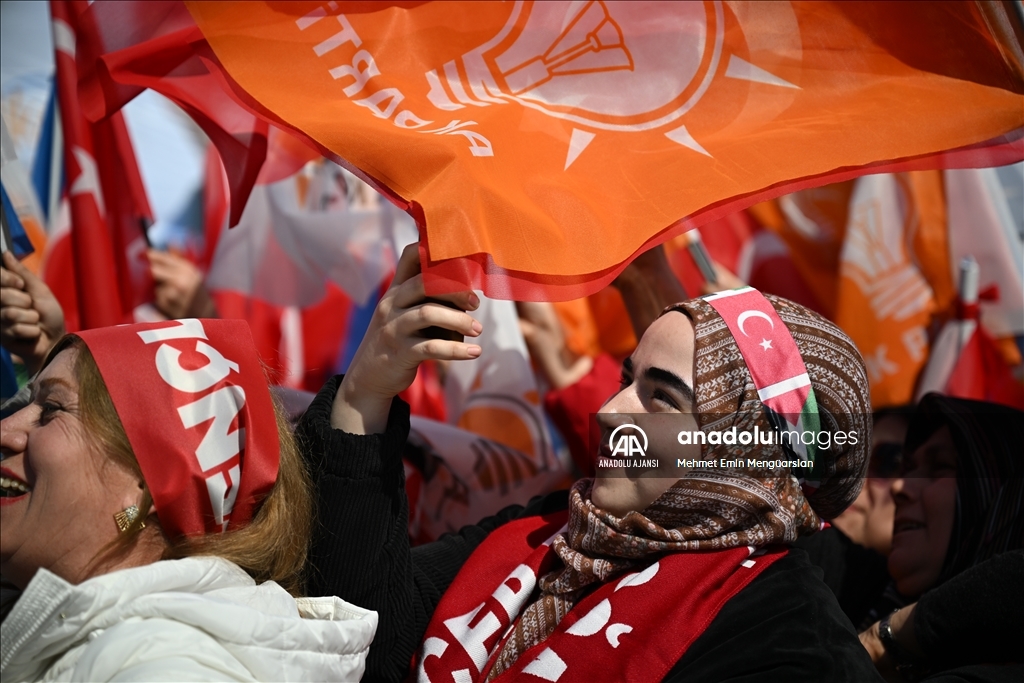 AK Parti'nin Denizli mitingi