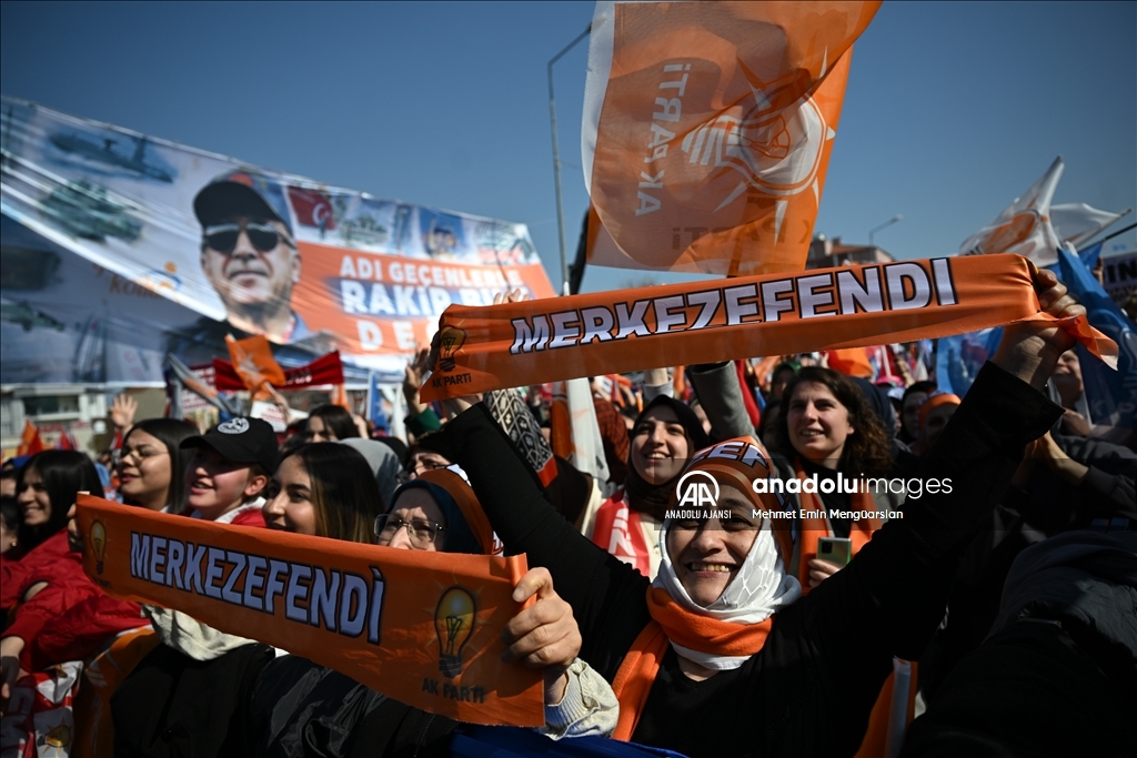 AK Parti'nin Denizli mitingi