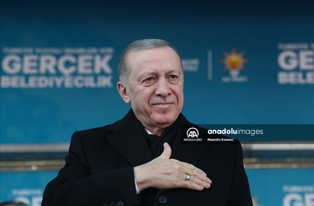 Cumhurbaşkanı ve AK Parti Genel Başkanı Erdoğan, Denizli mitingine katıldı