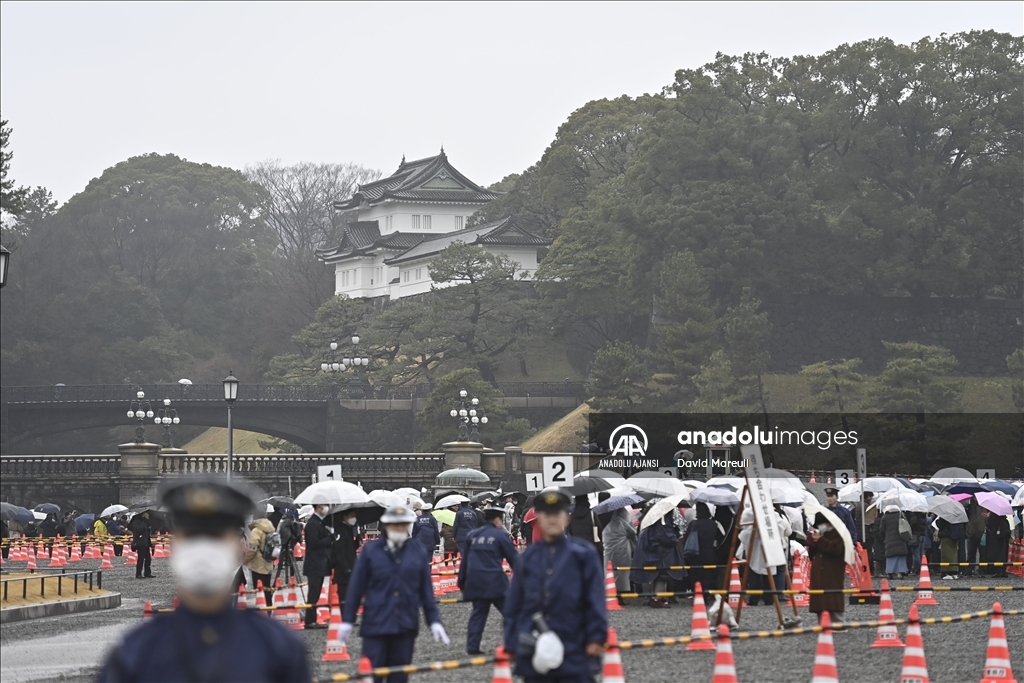 Japonya'nın 126. İmparatoru Naruhito'nun 64. doğum günü kutlamaları
