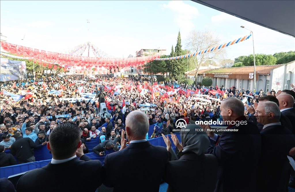 Cumhurbaşkanı ve AK Parti Genel Başkanı Erdoğan, Balıkesir mitingine katıldı