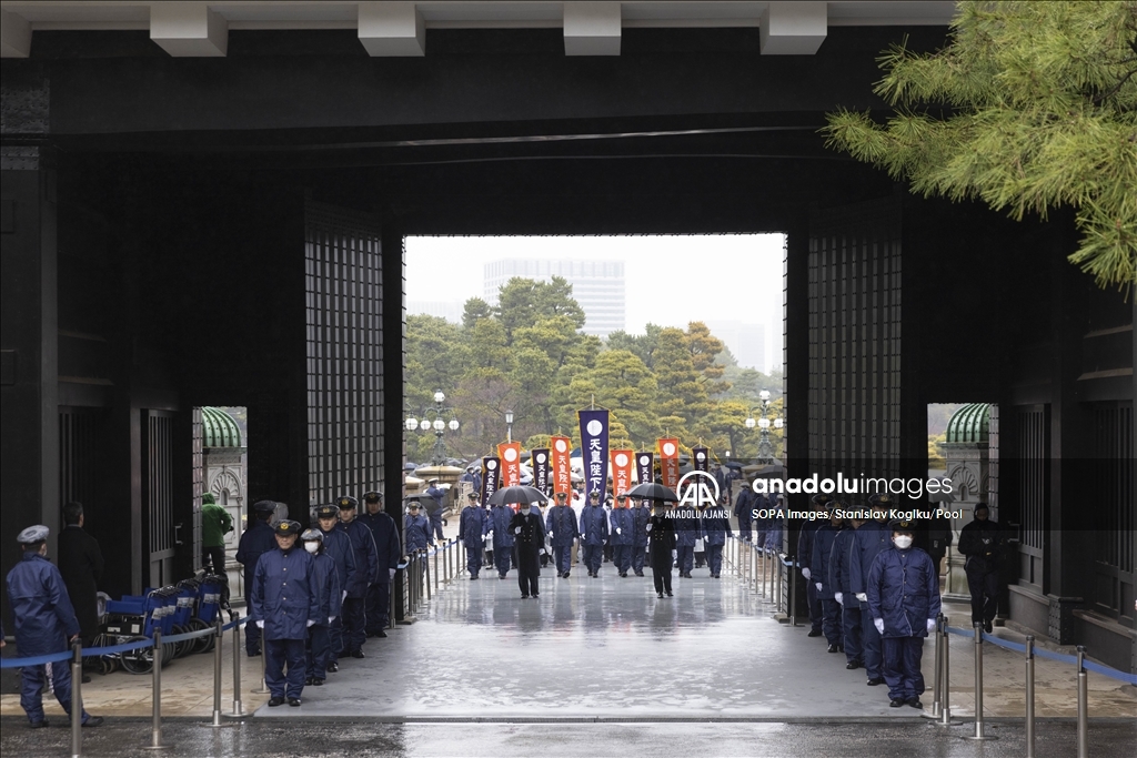 Japonya'nın 126. İmparatoru Naruhito'nun 64. doğum günü kutlamaları
