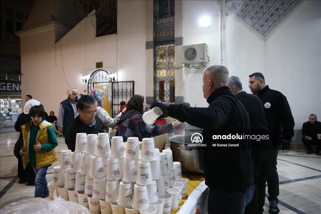 Hatay'da Berat Kandili idrak edildi