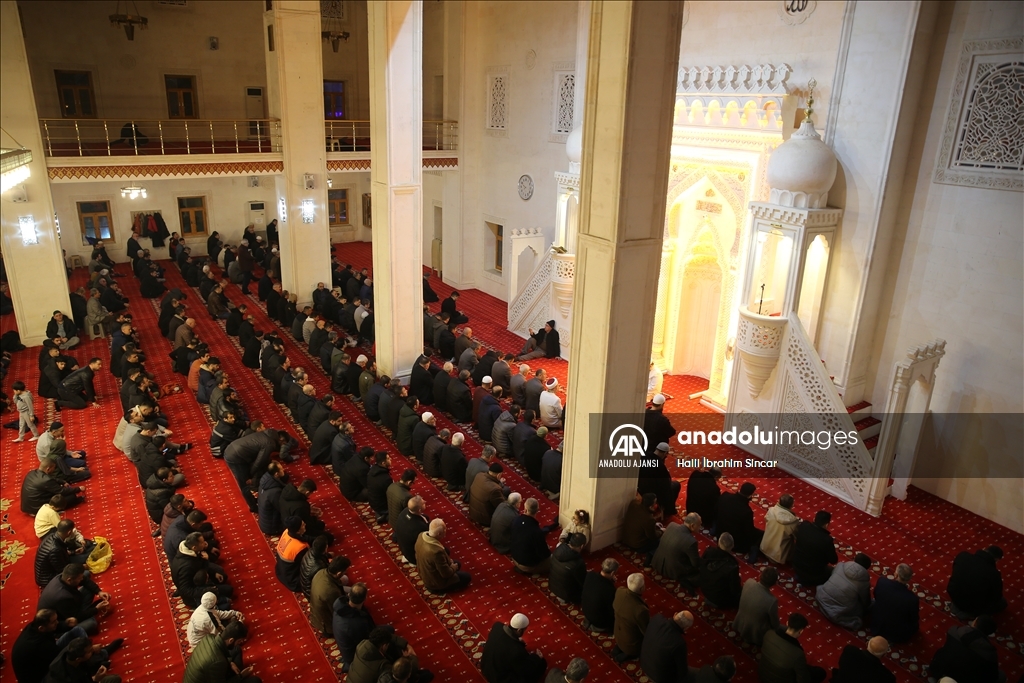 Mardin'de Berat Kandili dualarla idrak edildi