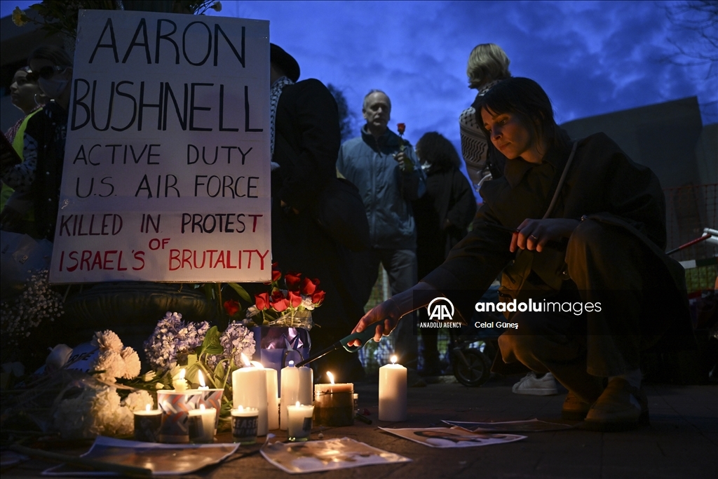 Hundreds Mourn US Airman Who Self-immolated At Israeli Embassy In ...