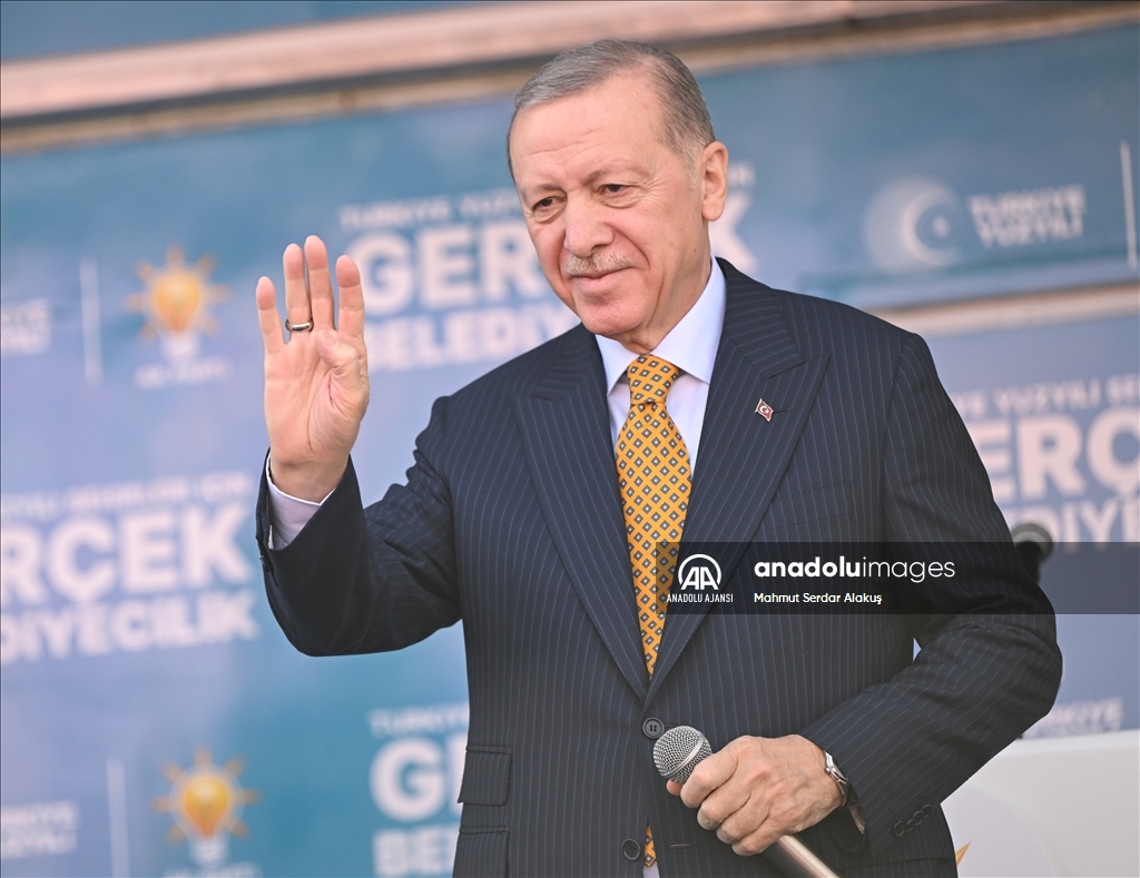 Cumhurbaşkanı Recep Tayyip Erdoğan, Kütahya'da