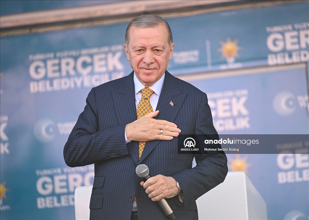 Cumhurbaşkanı Recep Tayyip Erdoğan, Kütahya'da
