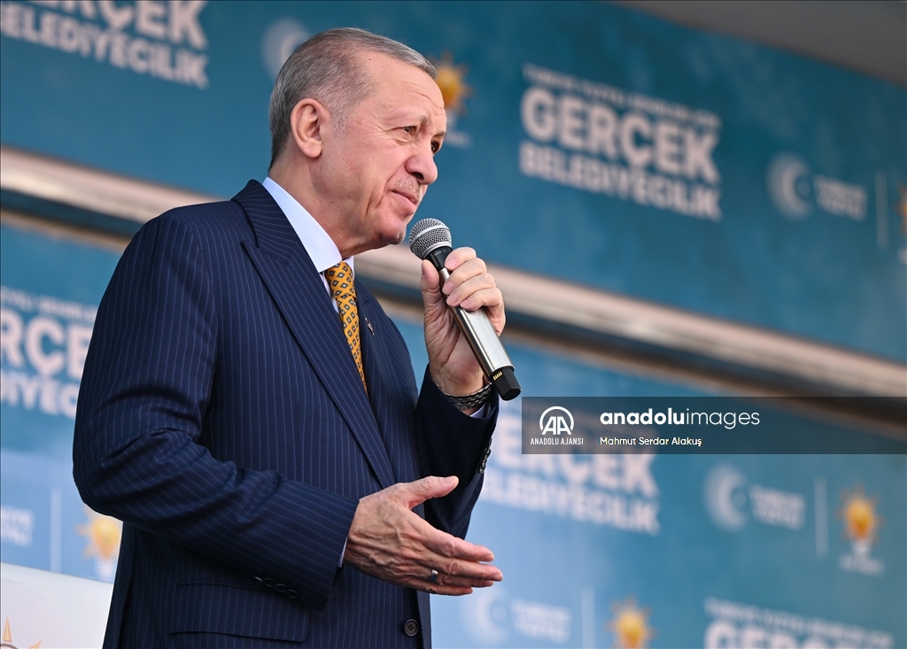 Cumhurbaşkanı Recep Tayyip Erdoğan, Kütahya'da