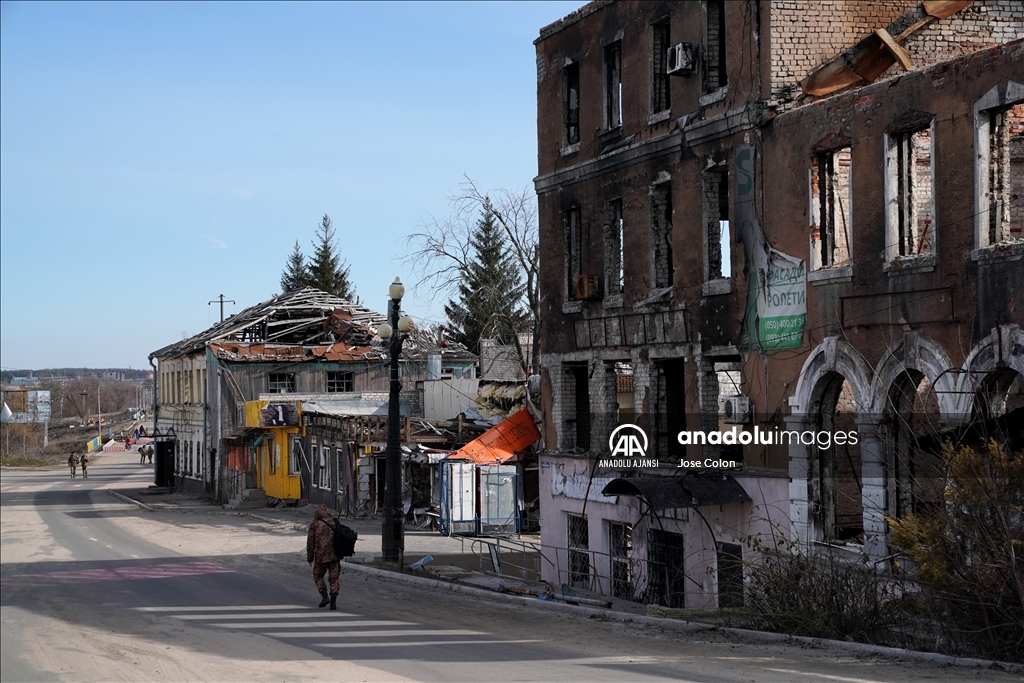 Rus saldırılarının ardından Ukrayna'nın Kupiansk kenti