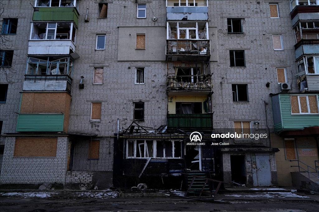 Rus saldırılarının ardından Ukrayna'nın Kupiansk kenti