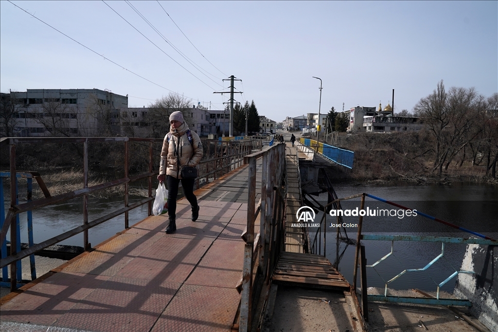 Rus saldırılarının ardından Ukrayna'nın Kupiansk kenti