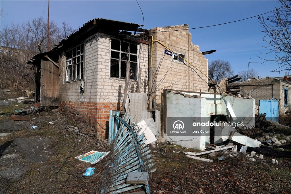 Rus saldırılarının ardından Ukrayna'nın Kupiansk kenti