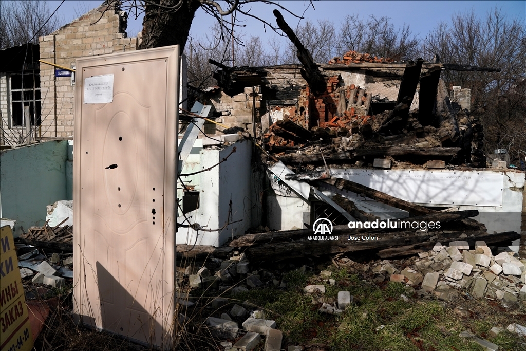 Rus saldırılarının ardından Ukrayna'nın Kupiansk kenti