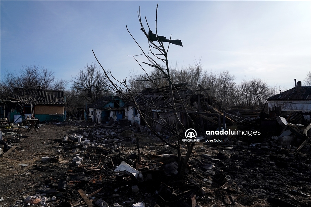 Rus saldırılarının ardından Ukrayna'nın Kupiansk kenti