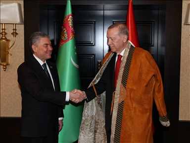 Эрдоган и Гурбангулы Бердымухамедов обсудли сотрудничество Турции и Туркменистана
