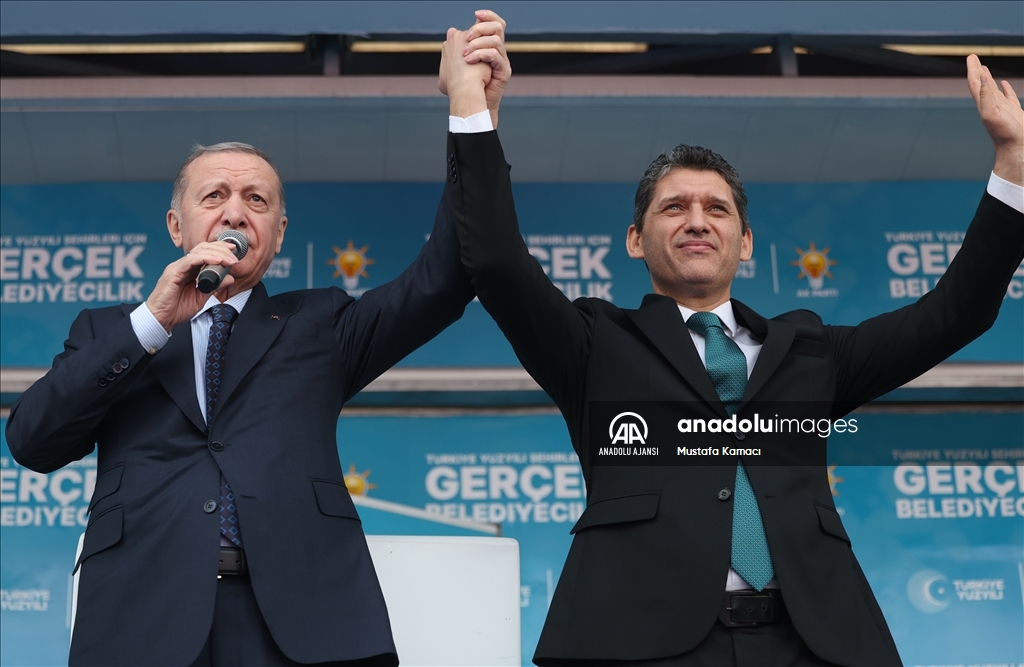 Cumhurbaşkanı ve AK Parti Genel Başkanı Erdoğan, Antalya mitingine katıldı