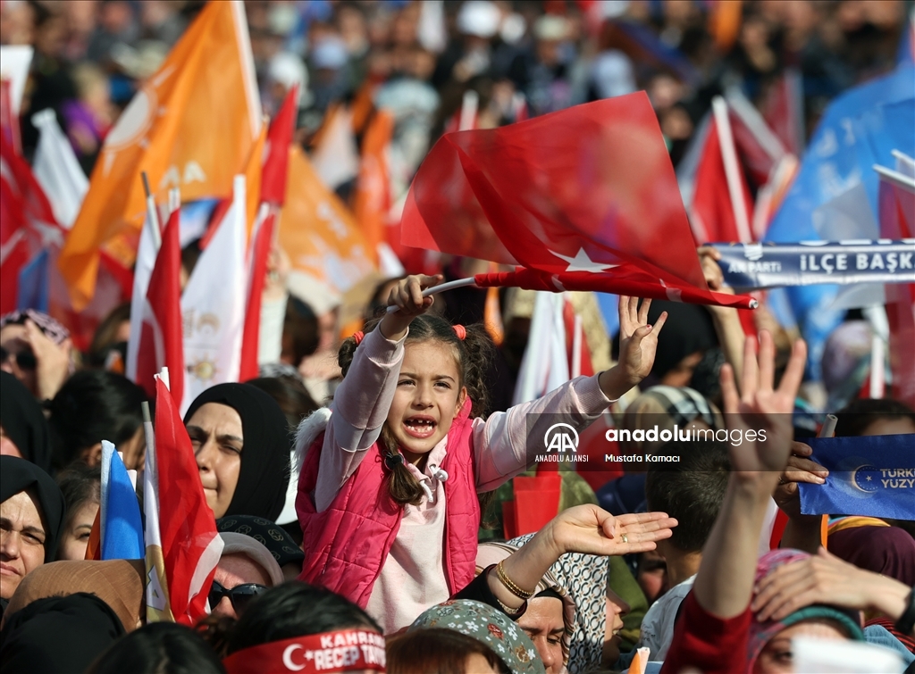 Cumhurbaşkanı ve AK Parti Genel Başkanı Erdoğan, Antalya mitingine katıldı