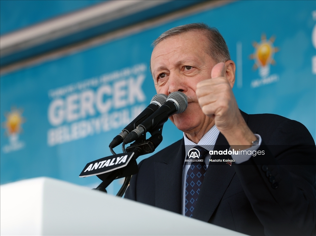 Cumhurbaşkanı Erdoğan Antalya'da