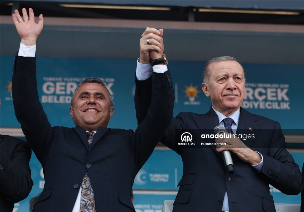 Cumhurbaşkanı ve AK Parti Genel Başkanı Erdoğan, Antalya mitingine katıldı