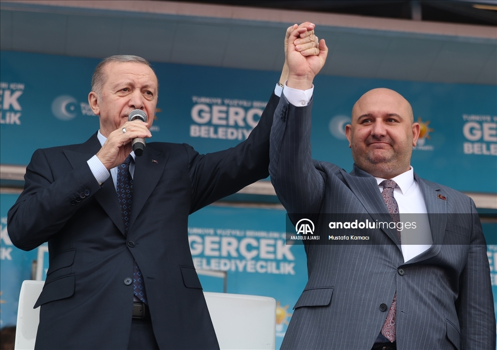Cumhurbaşkanı ve AK Parti Genel Başkanı Erdoğan, Antalya mitingine katıldı