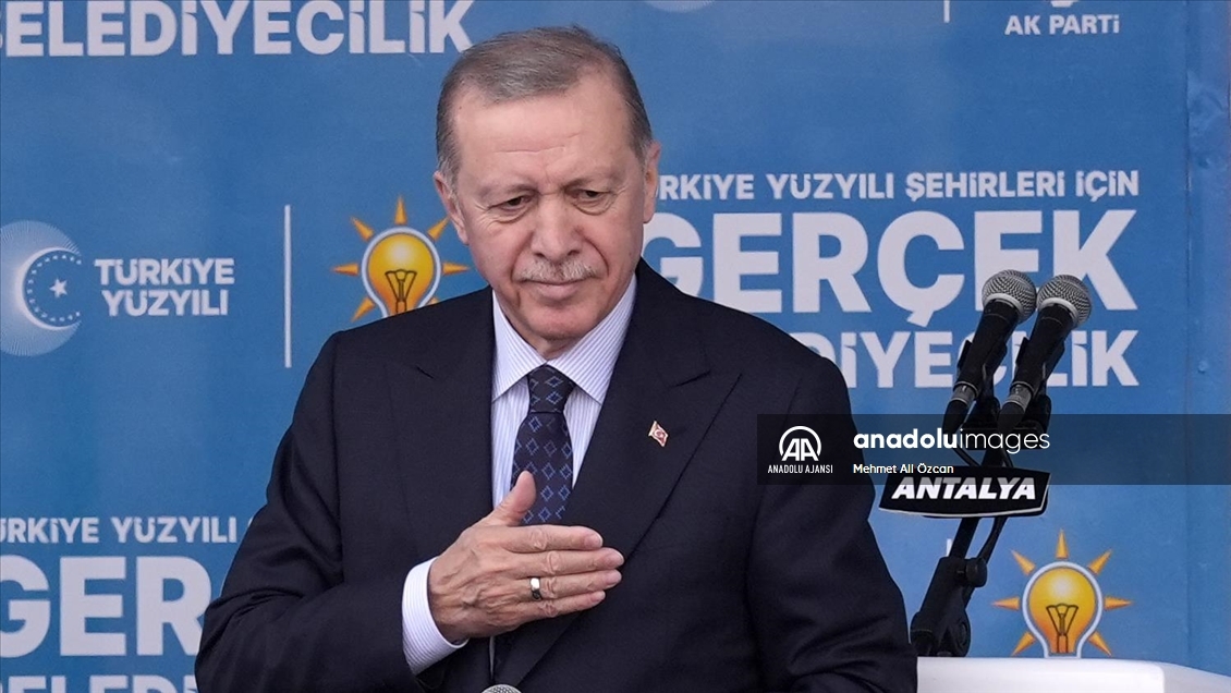Cumhurbaşkanı Erdoğan, Antalya'da