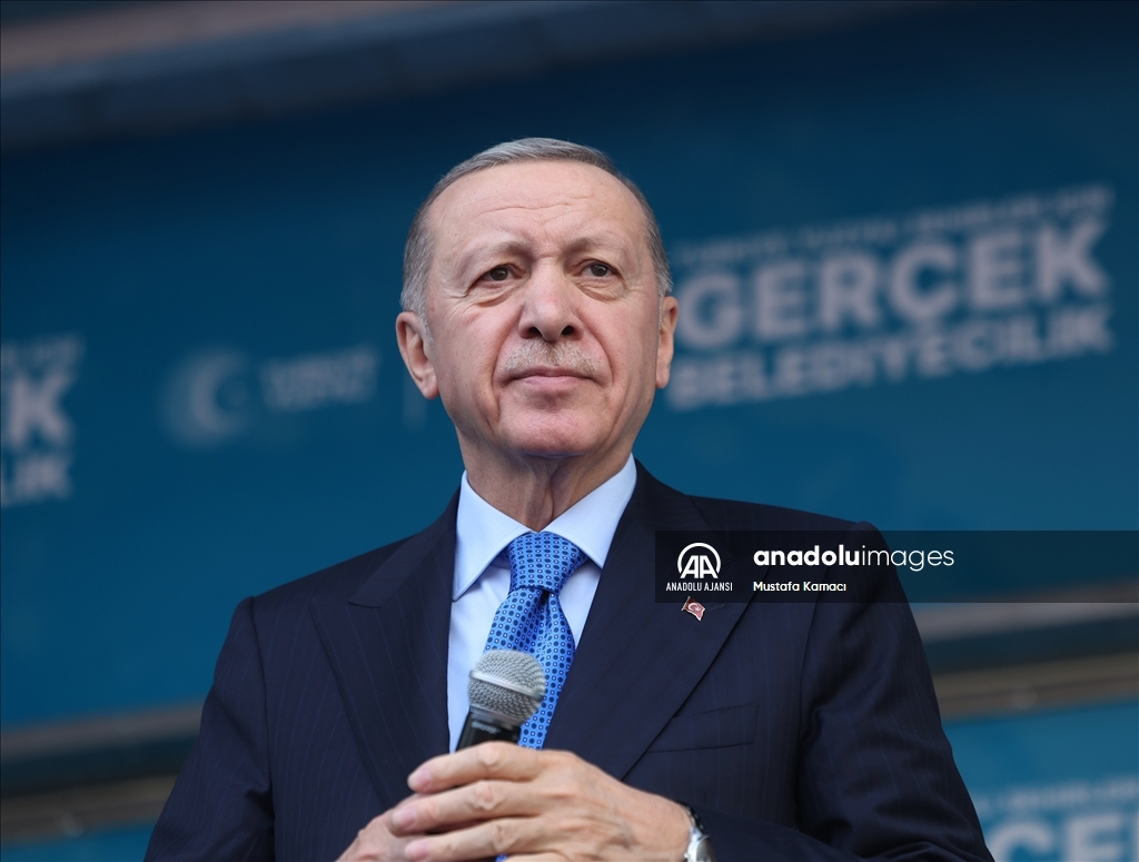 Cumhurbaşkanı ve AK Parti Genel Başkanı Recep Tayyip Erdoğan
